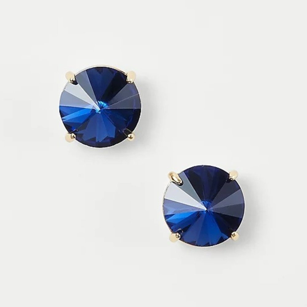 Ann Taylor Crystal Stud Earrings - Picture 2 of 5